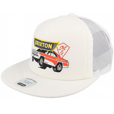 BRIXTON KEPS - BARONA NP HP TRUCKER HAT - OFF WHITE