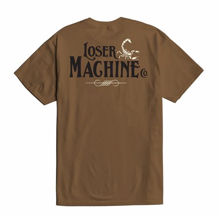 LOSER MACHINE - T-SHIRT RAVAGE BROWN