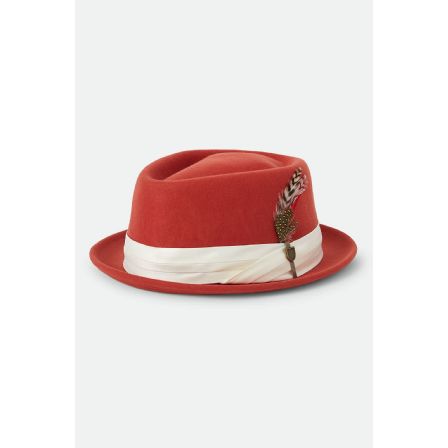 BRIXTON HATT - STOUT PORK PIE - RED EARTH WAX PAPER