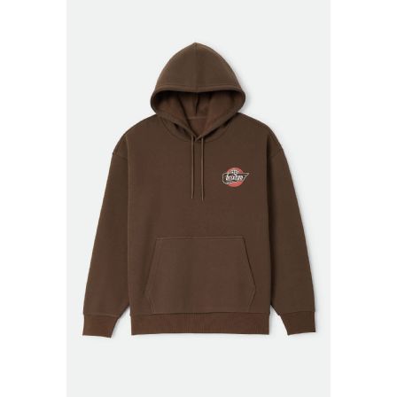 BRIXTON HOOD - HEYWARD WALNUT BROWN