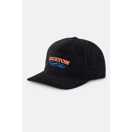 BRIXTON KEPS -CLIFTON SNAPBACK BLACK