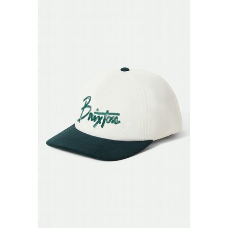 BRIXTON KEPS -CORDUROY MP SNPK NIGHT SAGE/WHITE
