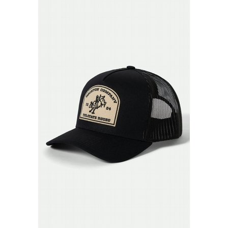 BRIXTON KEPS - DANFORTH C NP MP TRUCKER HAT BLACK