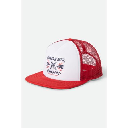 BRIXTON KEPS - DANTON NP MP TRUCKER HAT ADRENALINE RUSH