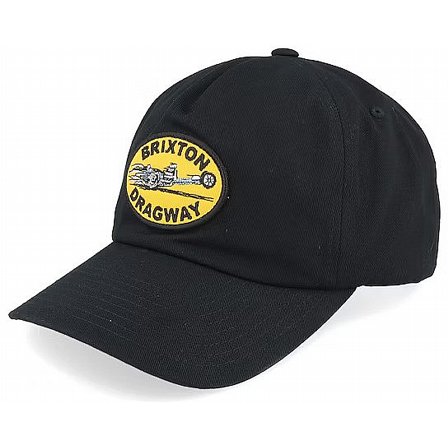 BRIXTON KEPS - DRAGWAY MP SNAPBACK - BLACK