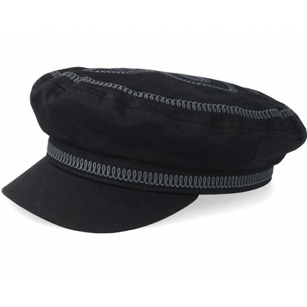 BRIXTON KEPS - FIDDLER EMB CAP - BLACK