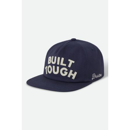 BRIXTON KEPS - FORD BUILD TOUGH SNAPBACK AMERICAN NAVY/WIMBLETON WHITE