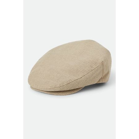 BRIXTON KEPS - HOOLIGAN SNAP CAP Khaki Stripe/Washed Black