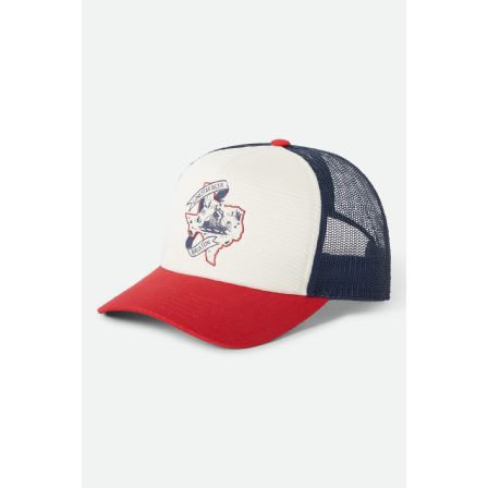 BRIXTON KEPS - LONESTAR X BRIXTON TRUCKER RED/WHITE/BLUE