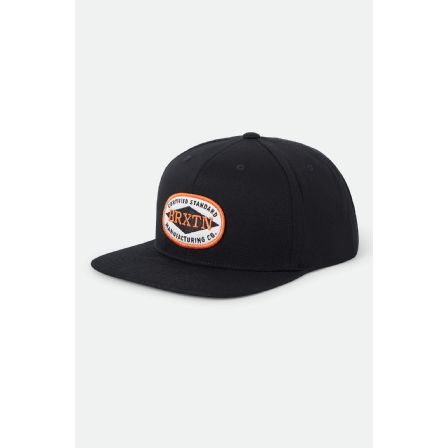 BRIXTON KEPS - MEYERS SNAPBACK - BLACK
