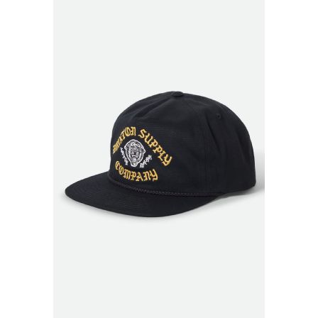 BRIXTON KEPS - MORADO MP SNAPBACK BLACK