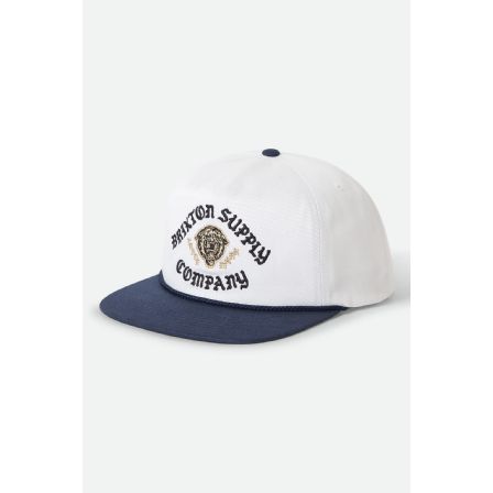 BRIXTON KEPS - MORADO MP SNAPBACK MIDNIGHT BLUE/WHITE