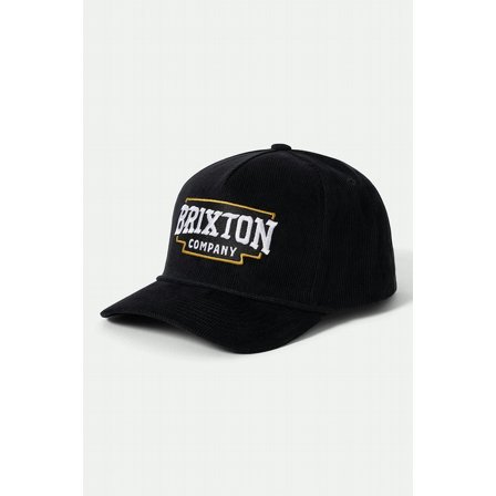 BRIXTON KEPS - PIERSON C NP SNAPBACK BLACK