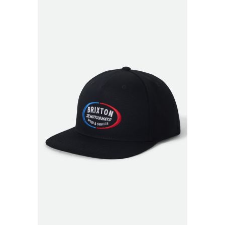 BRIXTON KEPS -RHETT MP SNAPBACK - BLACK