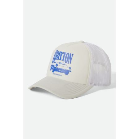 BRIXTON KEPS - SUNDAY CRUSING CLUB NP MP SNAPBACK - OFFWHITE