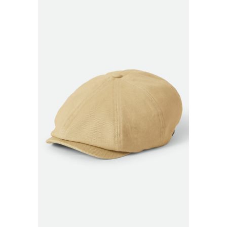 BRIXTON KEPS - UNISEX BROOD LW NEWSBOY CAP - WASHED KHAKI