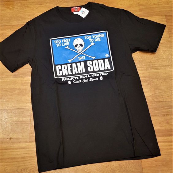 CREAM SODA T-SHIRT - TOO FAST TOO YOUNG