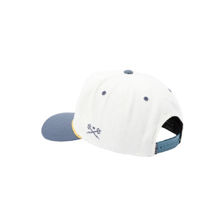 DARK SEAS CAP - CORRAL HAT -OFFWHITE/BLUE