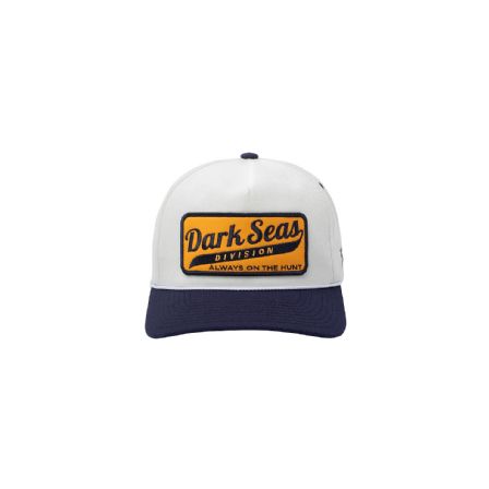 DARK SEAS CAP - FRANKLIN HIGH HATWEAR - OFF-WHITE/NAVY