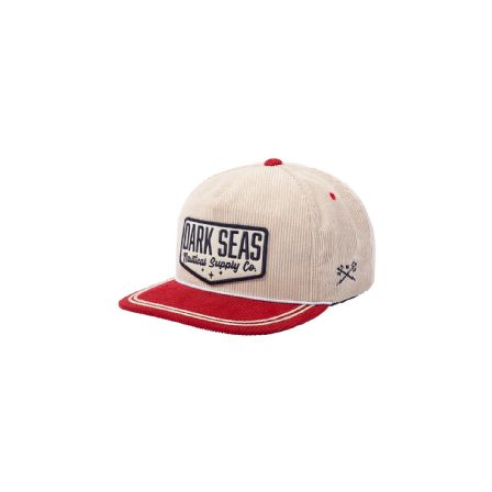DARK SEAS CAP - SADDLERBACK HAT ANTIQUE/RED