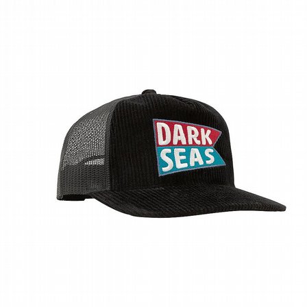 DARK SEAS CAP - SEMAPHORE TRUCKER CAP BLACK