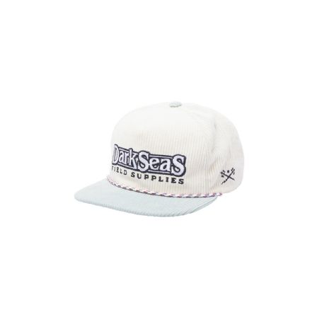 DARK SEAS CAP - SUPPLIER-HAT OFF WHITE/AQUA