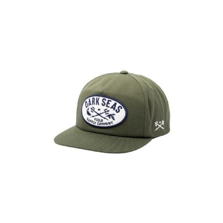 DARK SEAS CAP - SUPPLY CO HEADWEAR OLIVE