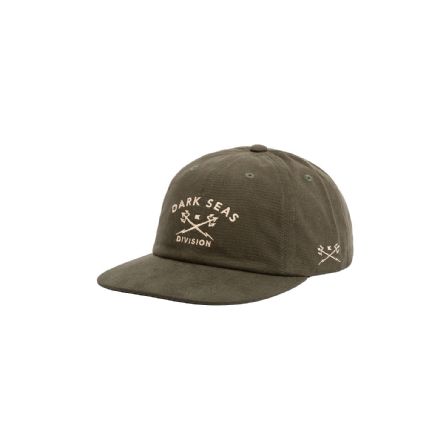 DARK SEAS CAP - TRIDENTS LOW PRO-HAT OLIVE