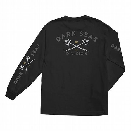 DARK SEAS T-SHIRT - HEADMASTER L/S BLACK