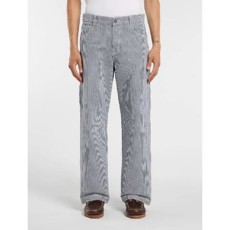 DICKIES BYXOR - HICKORY LOOSE STRAIGHT CARPENTER RETRO INDIGO