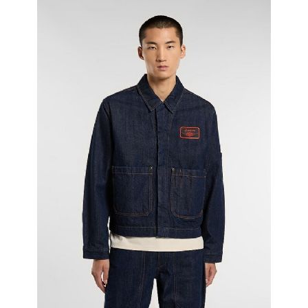 DICKIES JACKA - X HARLEY DAVISSON DEMIN JACKET BL�