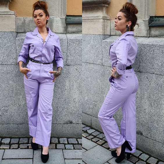DICKIES OVERALL - REVELO DUSTED LILAC