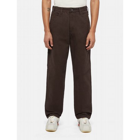 DICKIES PANTS - CARPENTER PANT DARK BROWN