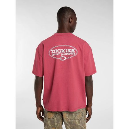 DICKIES T-SHIRT - AVONDALE TEE SS DEEP CLARET