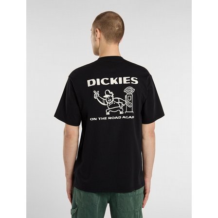 DICKIES T-SHIRT - BURNS TEE BLACK
