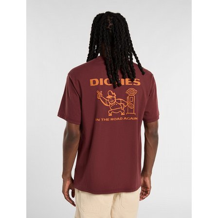 DICKIES T-SHIRT - BURNS TEE VINRD