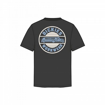 DICKIES T-SHIRT - CIRCLE TEE BLACK