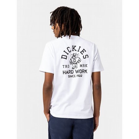 DICKIES T-SHIRT - CLEVELAND WHITE