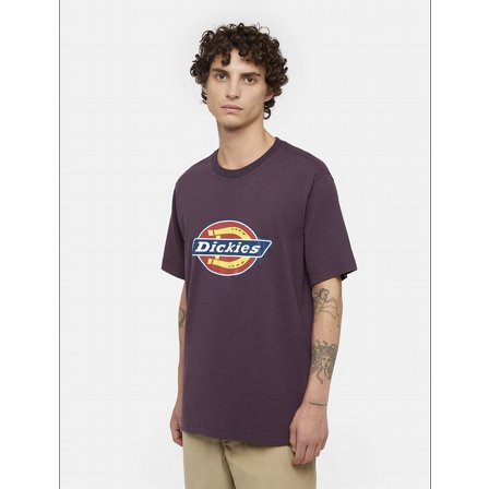 DICKIES T-SHIRT - ICON LOGO PLUM