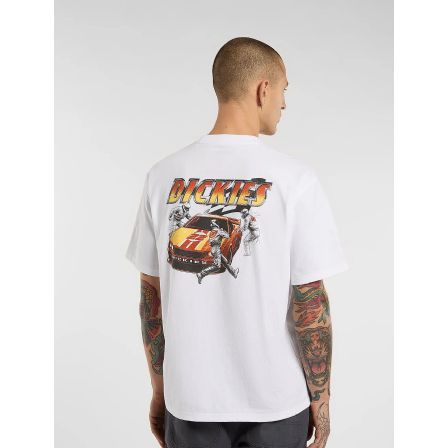 DICKIES T-SHIRT - NASHPORT PIT CREW TEE SS WHITE