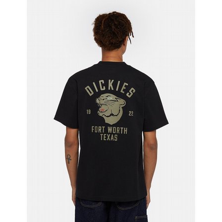 DICKIES T-SHIRT - PANTHER TEE SS B LACK