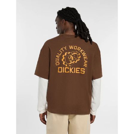 DICKIES T-SHIRT - PAYSON 2+1 TIMBER BROWN