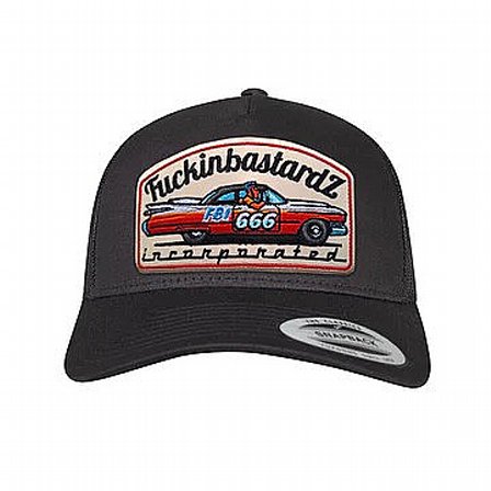 FUCKINBASTARDZ INC TRUCKER CAP - CADILLAC HELL