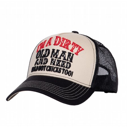 KING KEROSIN - TRUCKER CAP �I�AM A DIRTY OLD MAN