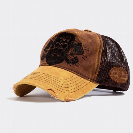 KING KEROSIN - TRUCKER CAP IM USED-LOOK SHOVEL HEAD