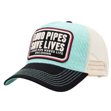 KING KEROSIN - TRUCKER CAP �LOUD PIPES SAVE LIVES�