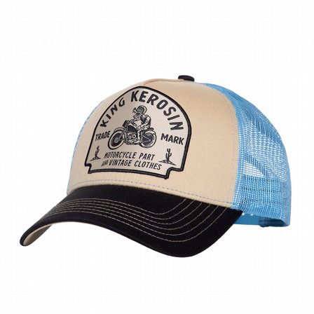 KING KEROSIN - TRUCKER CAP "MOTORCYCLE PARTS"
