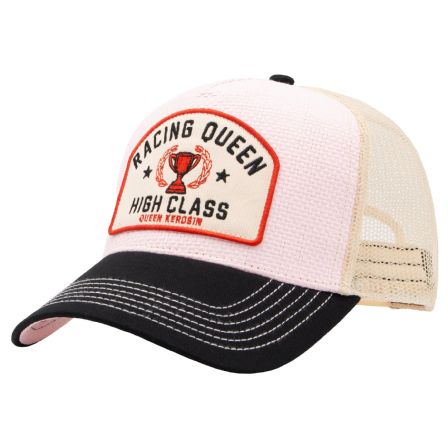 KING KEROSIN - TRUCKER CAP "RACING QUEEN" BLACK & MINT