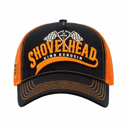 KING KEROSIN - TRUCKER CAP SHOVELHEAD BLACK