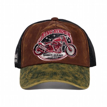 KING KEROSIN - VINTAGE TRUCKER CAP-LOOK BOBBER GARAGE